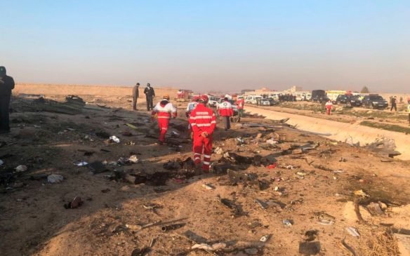 A Ukranian Boeing 737 carrying 176 people crashed on Wednesday shortly after take-off from the main airport of Tehran, killing everyone on board.